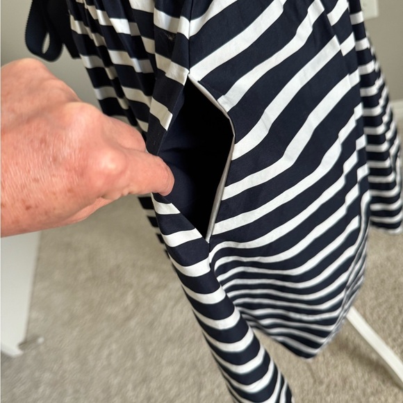 Kate Spade Navy Blue and White Sailor Dress with Pockets Size XS - Picture 4 of 11